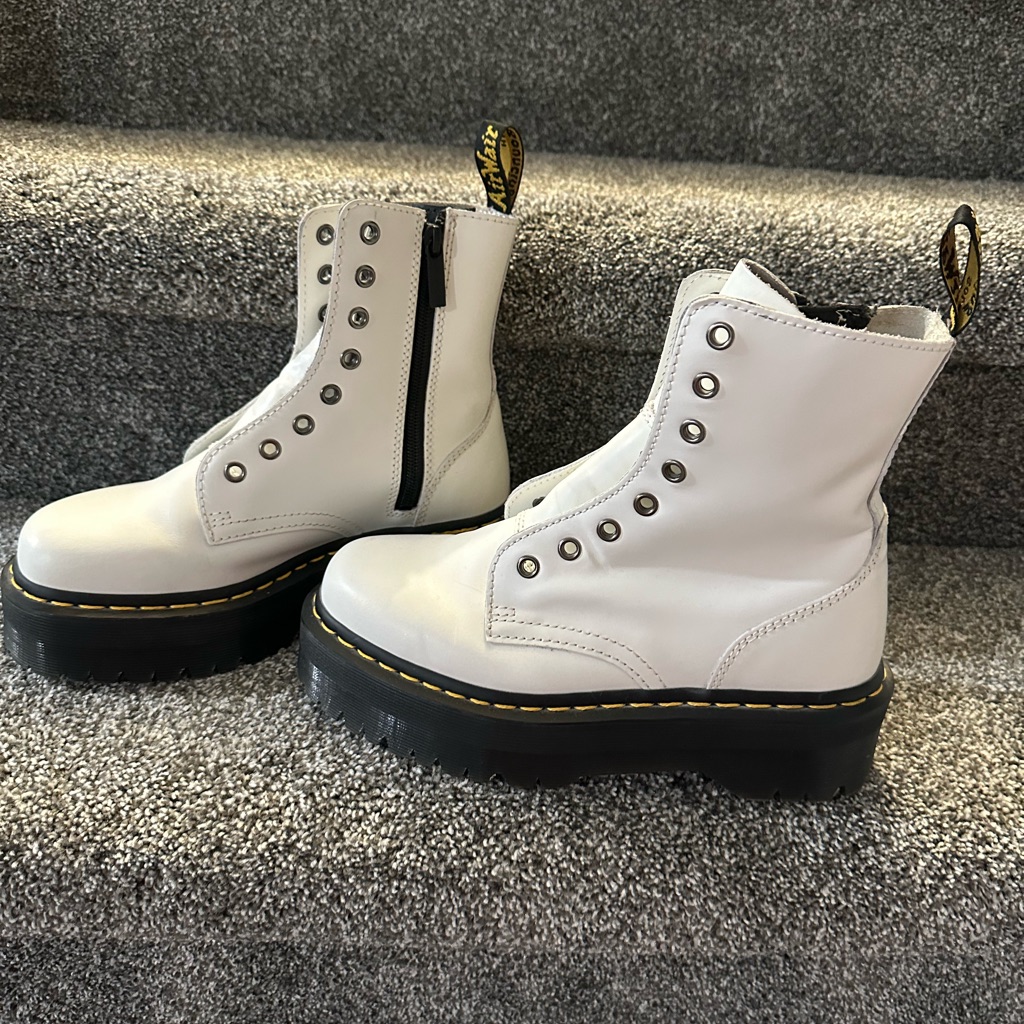 Jadon Boot Smooth Leather Platforms